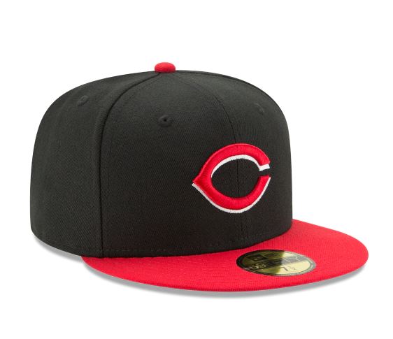 Cincinnati Reds New Era Alternative Authentic Collection 59Fifty Fitted-On-Field Collection-Black/Red product image 3,