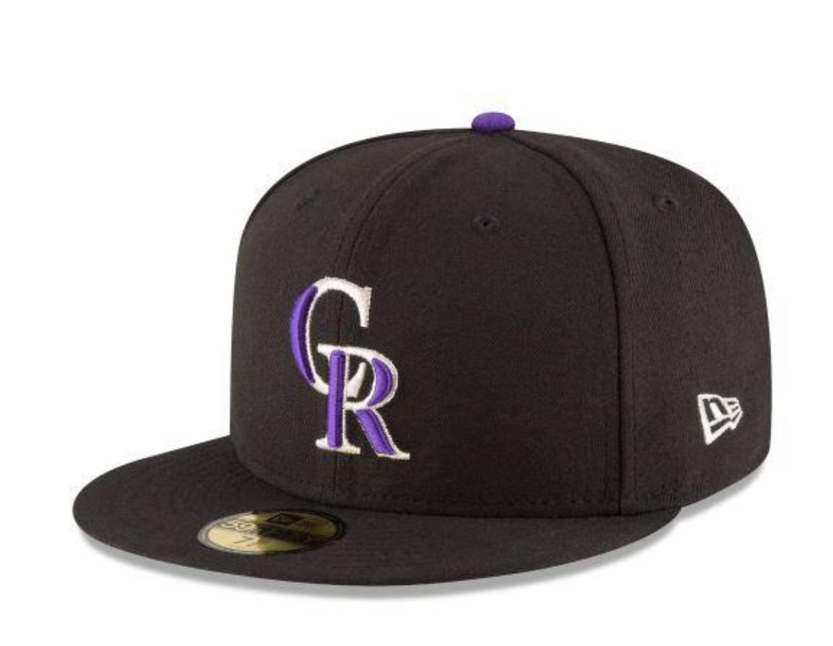 Colorado Rockies Home New Era Home Authentic Collection 59Fifty Fitted-On-Field Collection-Black product image 1, provided