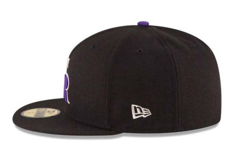 Colorado Rockies Home New Era Home Authentic Collection 59Fifty Fitted-On-Field Collection-Black product image 5, provided