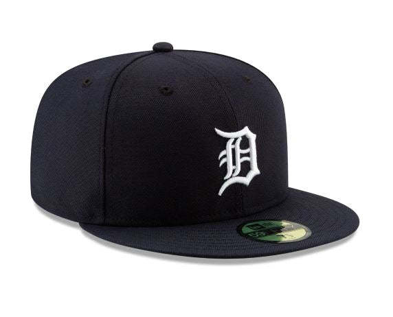 Detroit Tigers New Era Home Authentic Collection 59Fifty Fitted-On-Field Collection-Navy product image 1, provided for