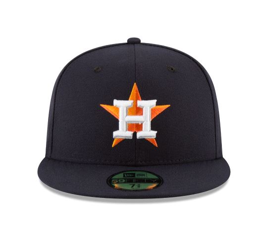Houston Astros New Era Home Authentic Collection 59Fifty Fitted-On-Field Collection-Navy product image 2, provided for