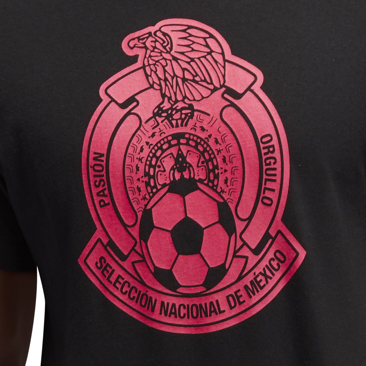 Adidas Mexico Amplifier Ss T-Shirt-Black product image 3, provided for visual reference and product detail review