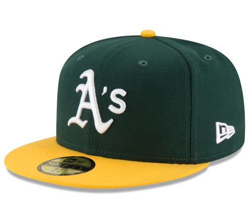 Oakland Athletics Home Collection 59Fifty Fitted-On-Field Collection-Green product image 1, provided for visual reference