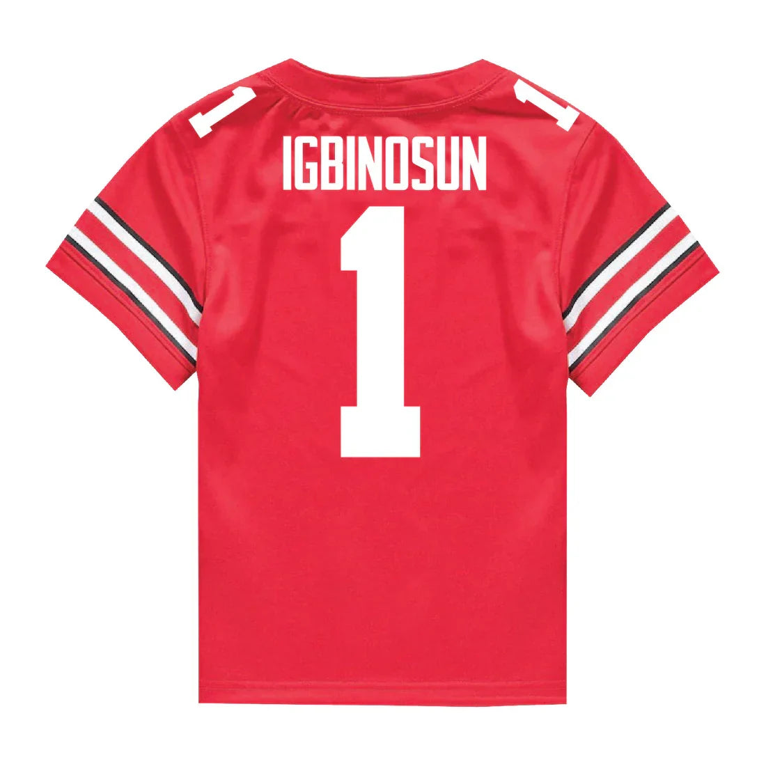 Davison Igbinosun Ohio State Buckeyes Jersey – Red product image 1