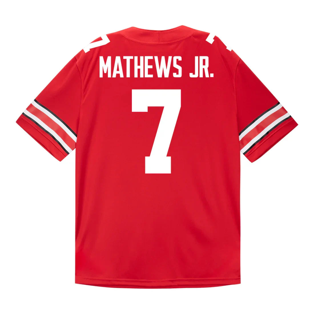 Jermaine Mathews Jr. Ohio State Buckeyes Jersey – Red product image 1