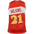 Dominique Wilkins Signed Atlanta Hawks Jersey product image 1, provided for visual reference and product detail review