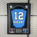 Ja Morant Signed Memphis Grizzlies Jersey product image 1, provided for visual reference and product detail review