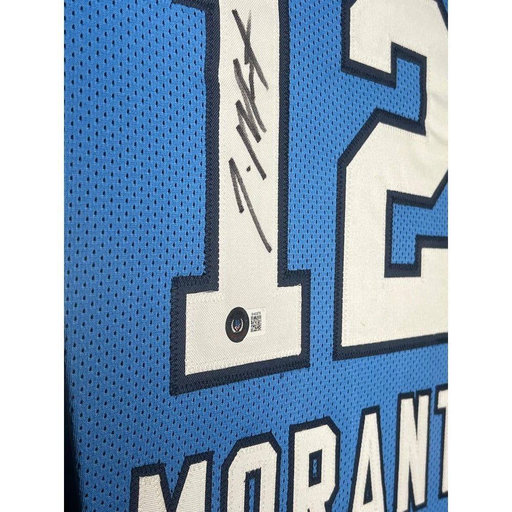 Ja Morant Signed Memphis Grizzlies Jersey product image 2, provided for visual reference and product detail review