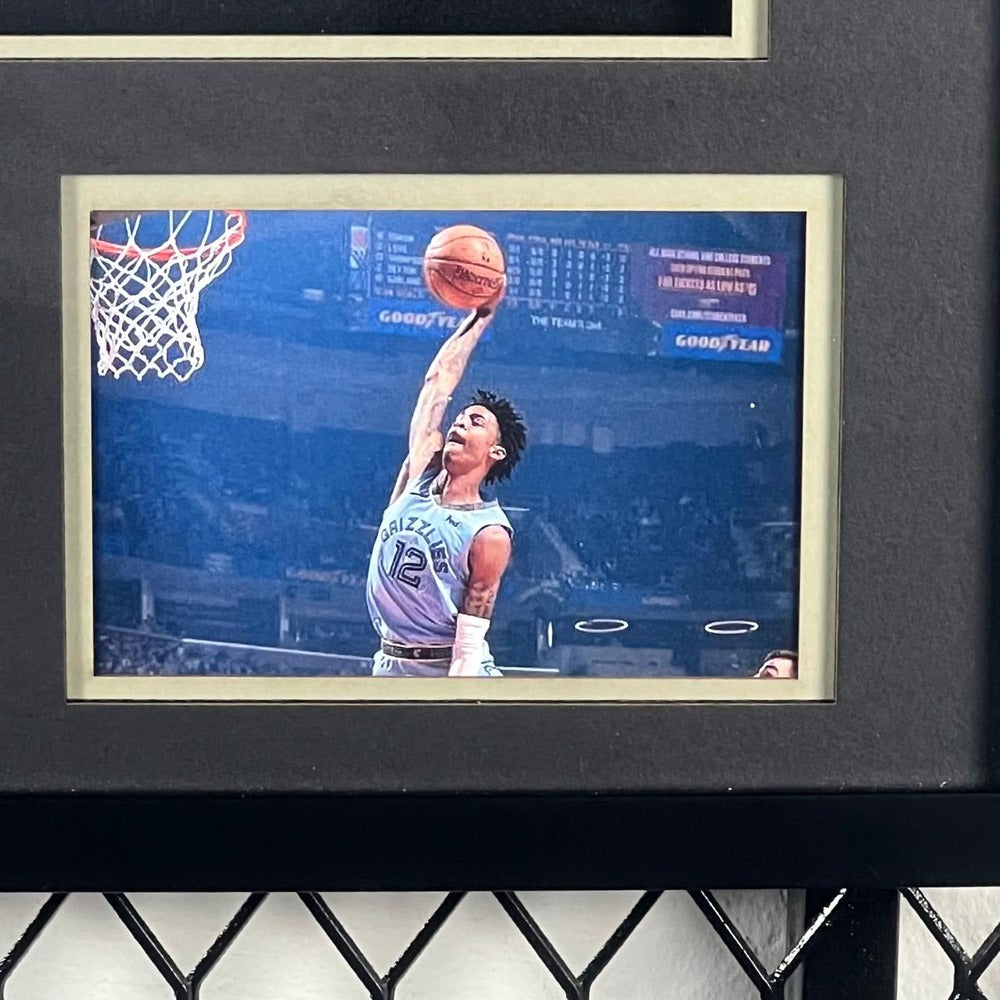 Ja Morant Signed Memphis Grizzlies Jersey product image 4, provided for visual reference and product detail review