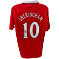 Teddy Sheringham Signed Manchester United 1998-1999 Jersey product image 1, provided for visual reference and product detail