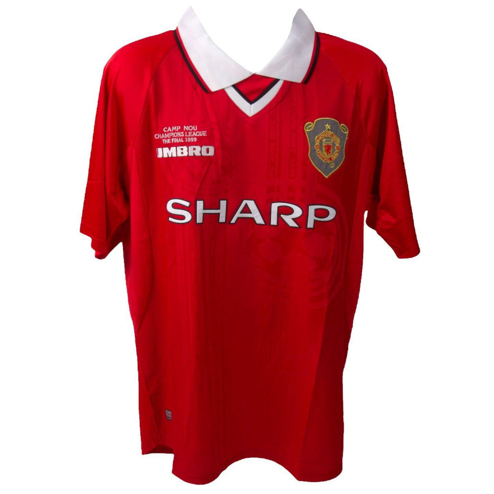 Teddy Sheringham Signed Manchester United 1998-1999 Jersey product image 2, provided for visual reference and product detail