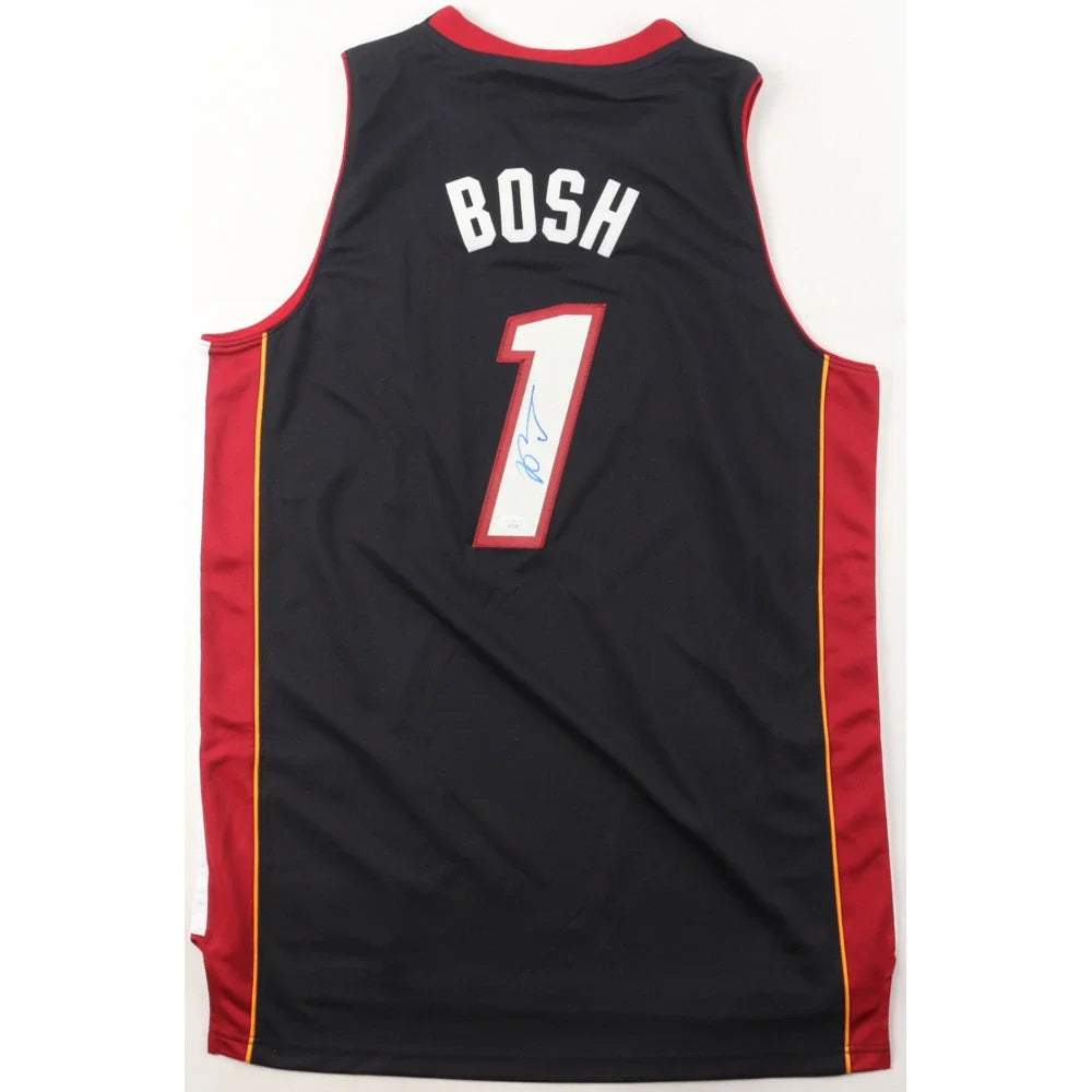 Chris Bosh Signed Miami Heat Jersey product image 1, provided for visual reference and product detail review
