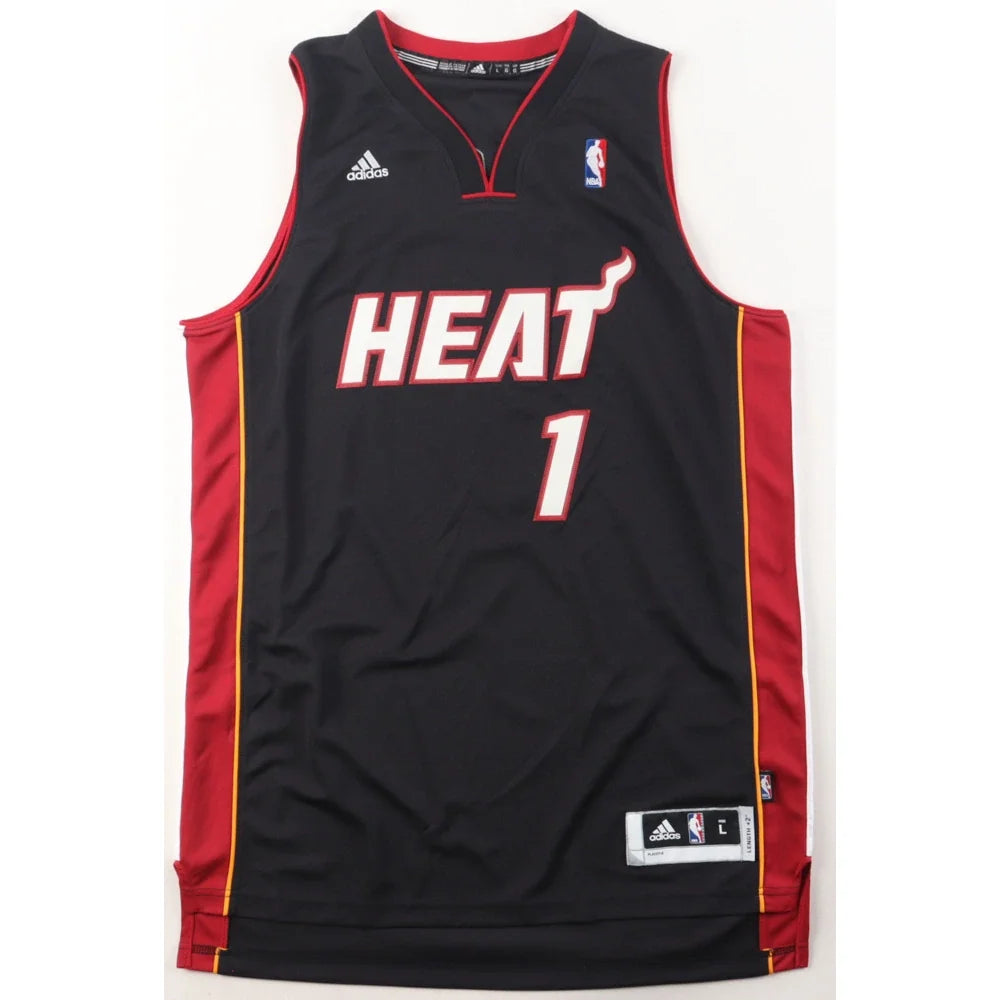 Chris Bosh Signed Miami Heat Jersey product image 2, provided for visual reference and product detail review