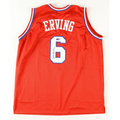 Julius Erving Signed Philadelphia 7ers Jersey product image 1, provided for visual reference and product detail review