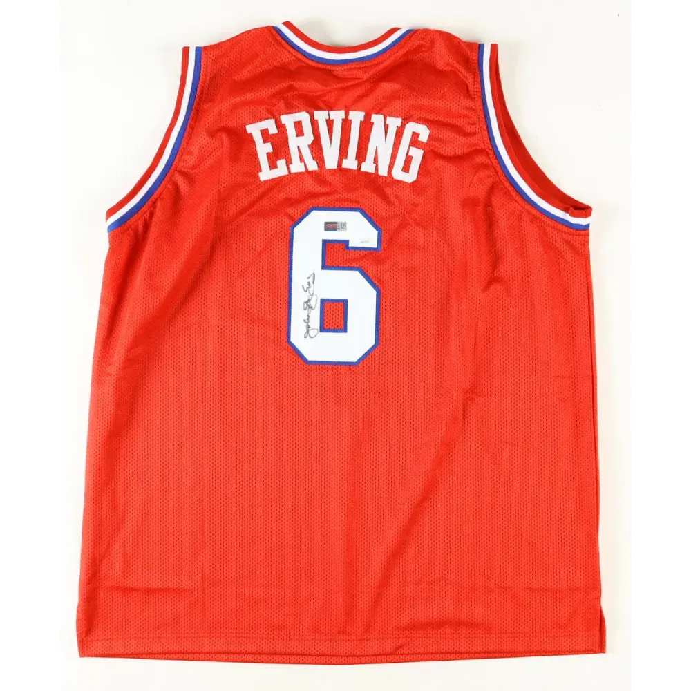 Julius Erving Signed Philadelphia 7ers Jersey product image 1, provided for visual reference and product detail review