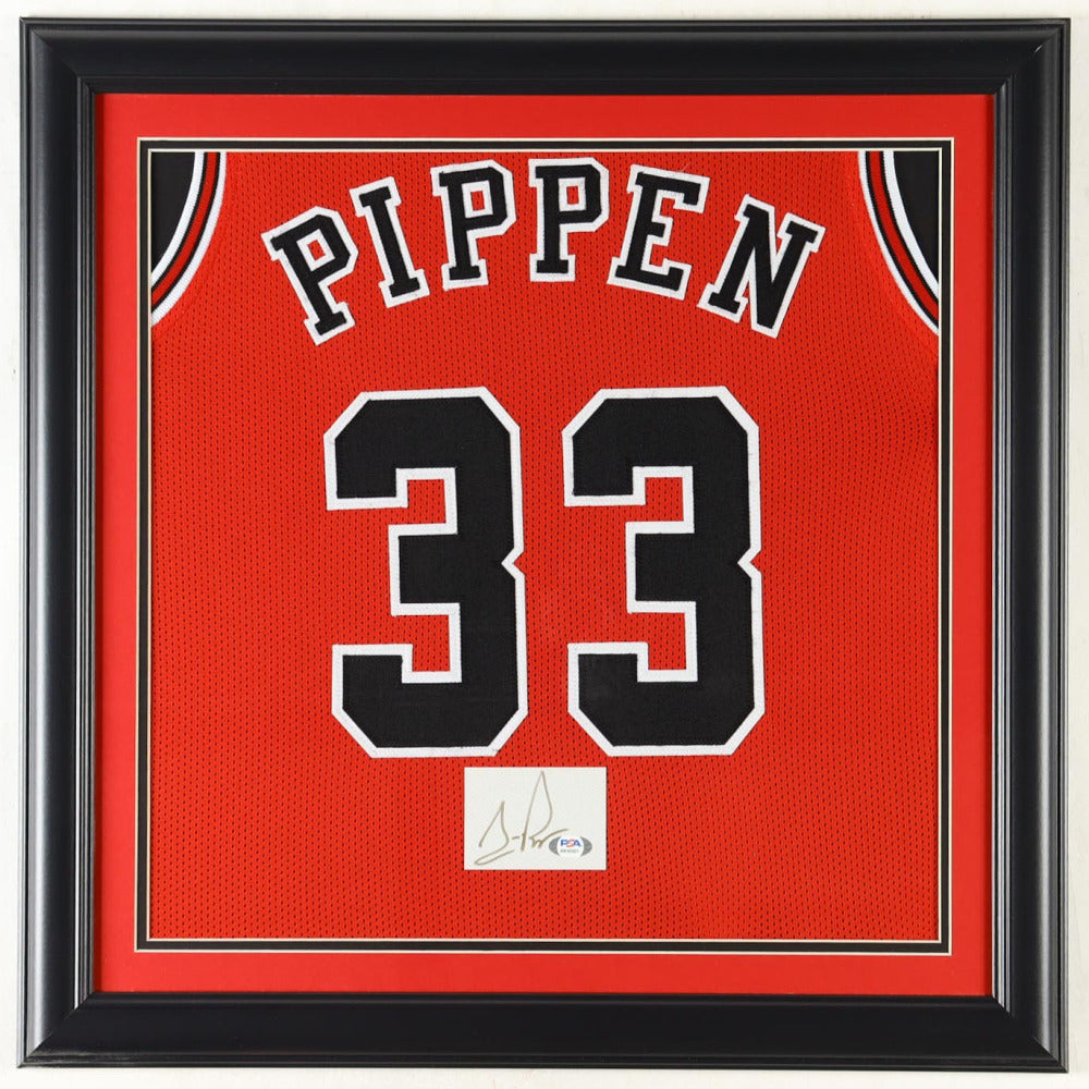 Scottie Pippen Signed Jersey product image 1, provided for visual reference and product detail review