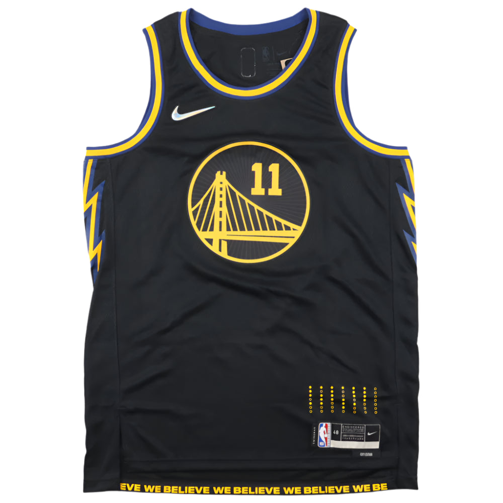 Klay Thompson Signed Warriors Jersey product image 2, provided for visual reference and product detail review