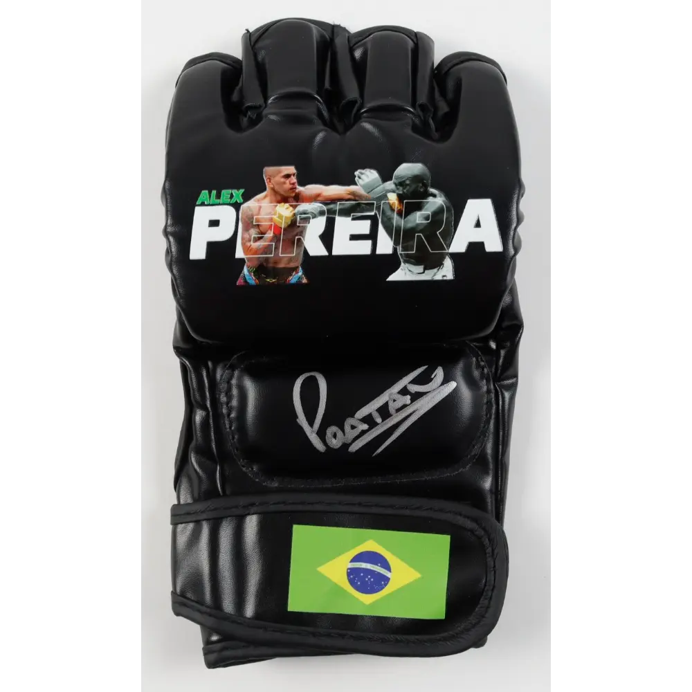 Alex Pereira Signed Glove product image 1, provided for visual reference and product detail review