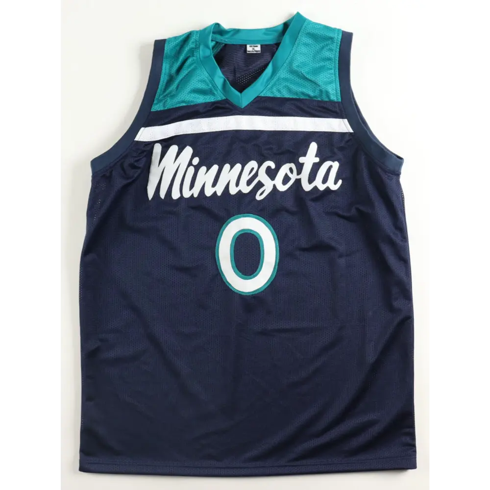 Donte DiVincenzo Signed Minnesota Timberwolves Jersey product image 2, provided for visual reference and product detail