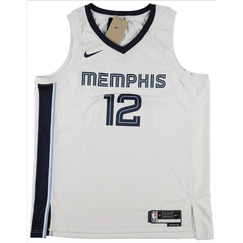 Ja Morant Signed Memphis Grizzlies Jersey product image 2, provided for visual reference and product detail review