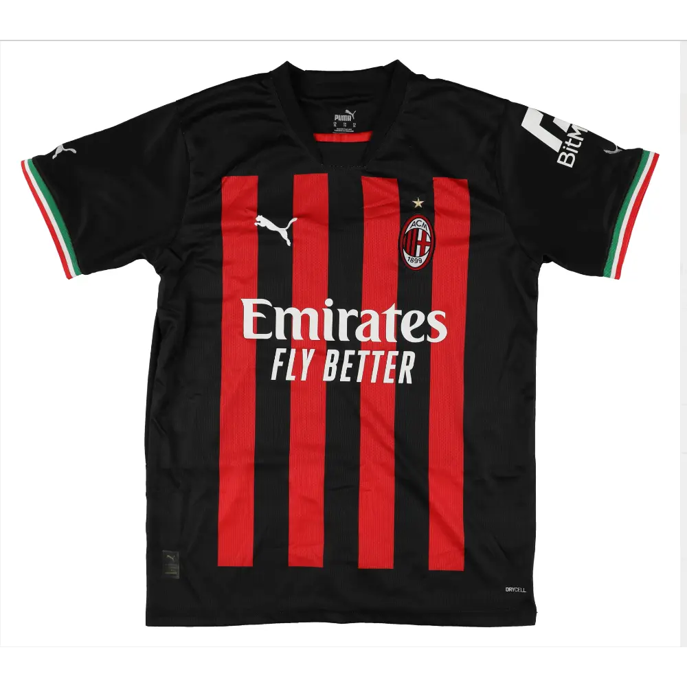 Zlatan Ibrahimovic Signed AC Milan 2022-2023 Jersey product image 2, provided for visual reference and product detail review
