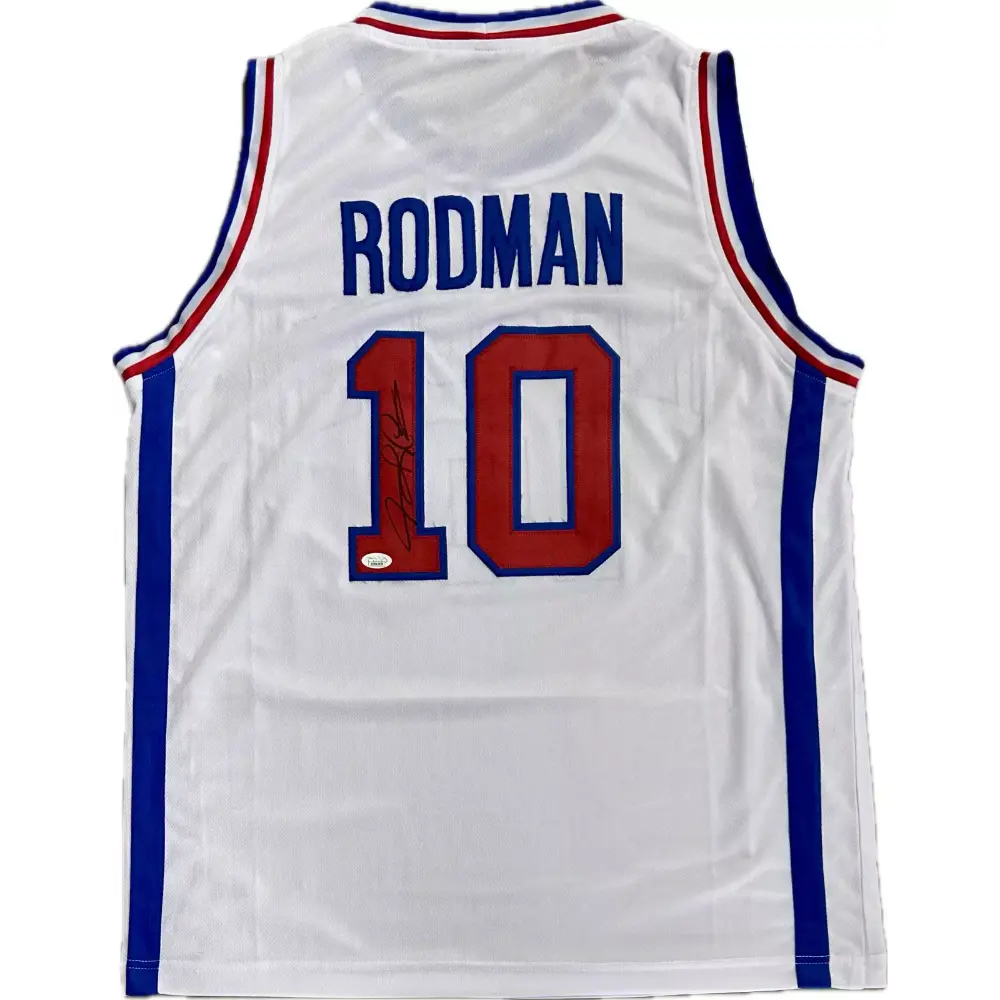 Dennis Rodman Signed Bulls Jersey product image 1, provided for visual reference and product detail review