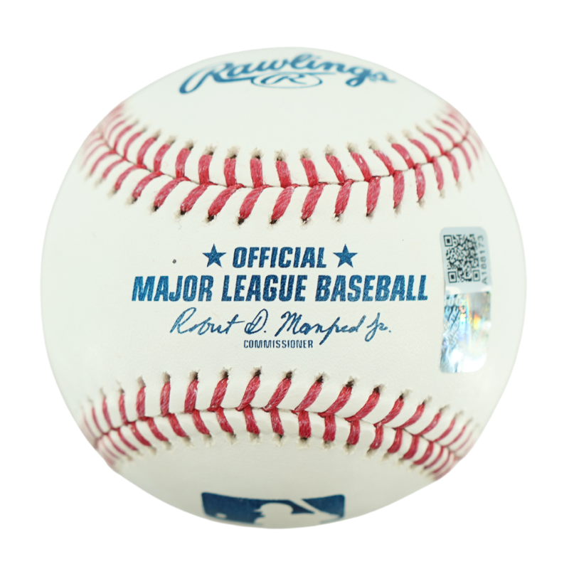 Freddy Peralta Tampa Bay Rays Autographed OMLB Baseball (CX Auth) product image 6, provided for visual reference and product