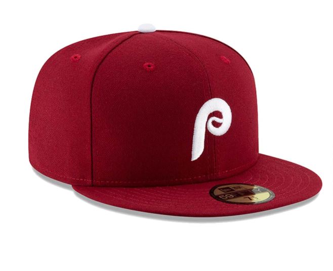 Philadelphia Phillies Alternate 2 Collection 59Fifty Fitted-On-Field Collection-Burgundy product image 3, provided for