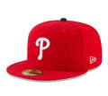 Philadelphia Phillies Home Collection 59Fifty Fitted-On-Field Collection-Red product image 1, provided for visual reference