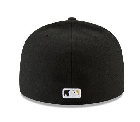Pittsburgh Pirates Home Collection 59Fifty Fitted-On-Field Collection-Black product image 4, provided for visual reference