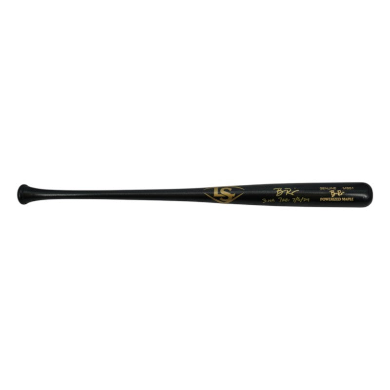 Ben Rice Yankees Autographed Inscribed Louisville Slugger M301 Pro Model Bat CX Auth product image 1, provided for visual