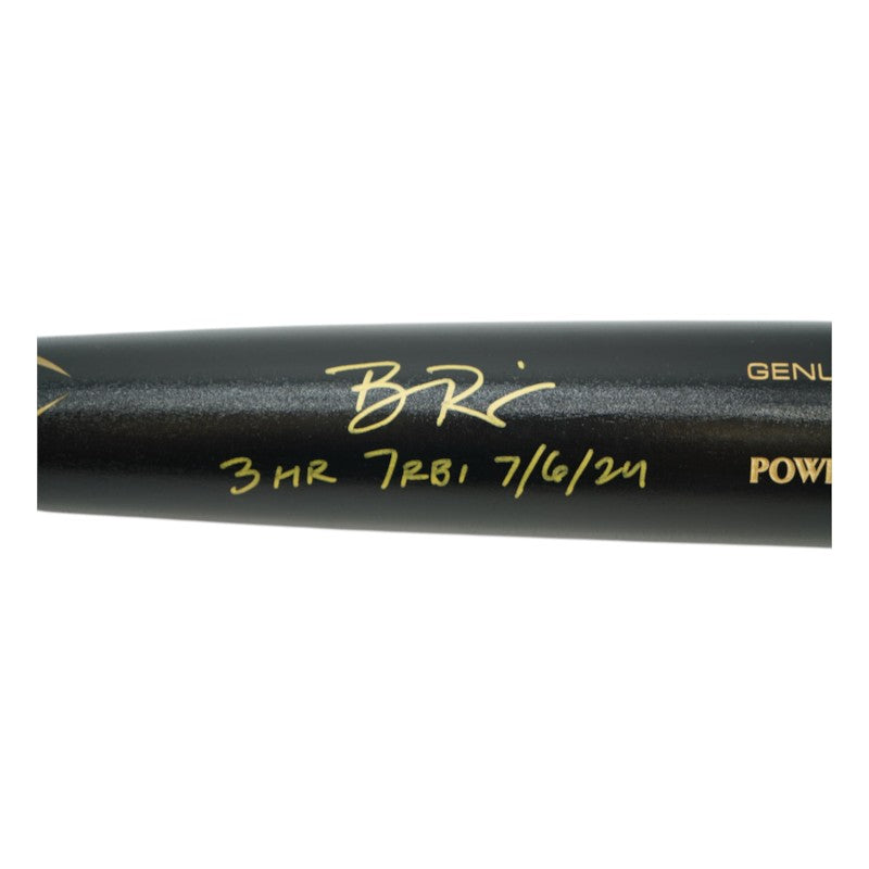 Ben Rice Yankees Autographed Inscribed Louisville Slugger M301 Pro Model Bat CX Auth product image 2, provided for visual