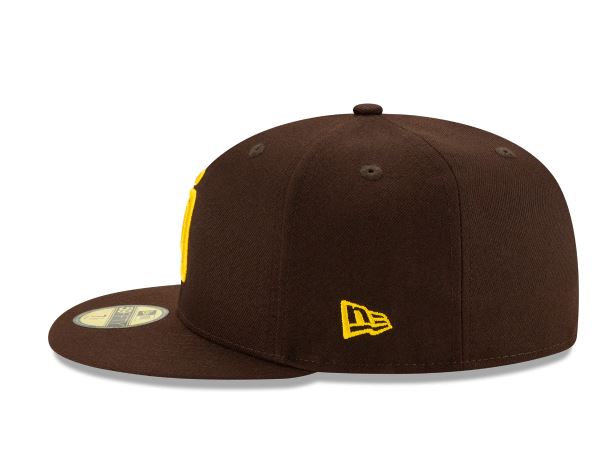 San Diego Padres Home Collection 59Fifty Fitted-On-Field Collection-Brown product image 5, provided for visual reference and