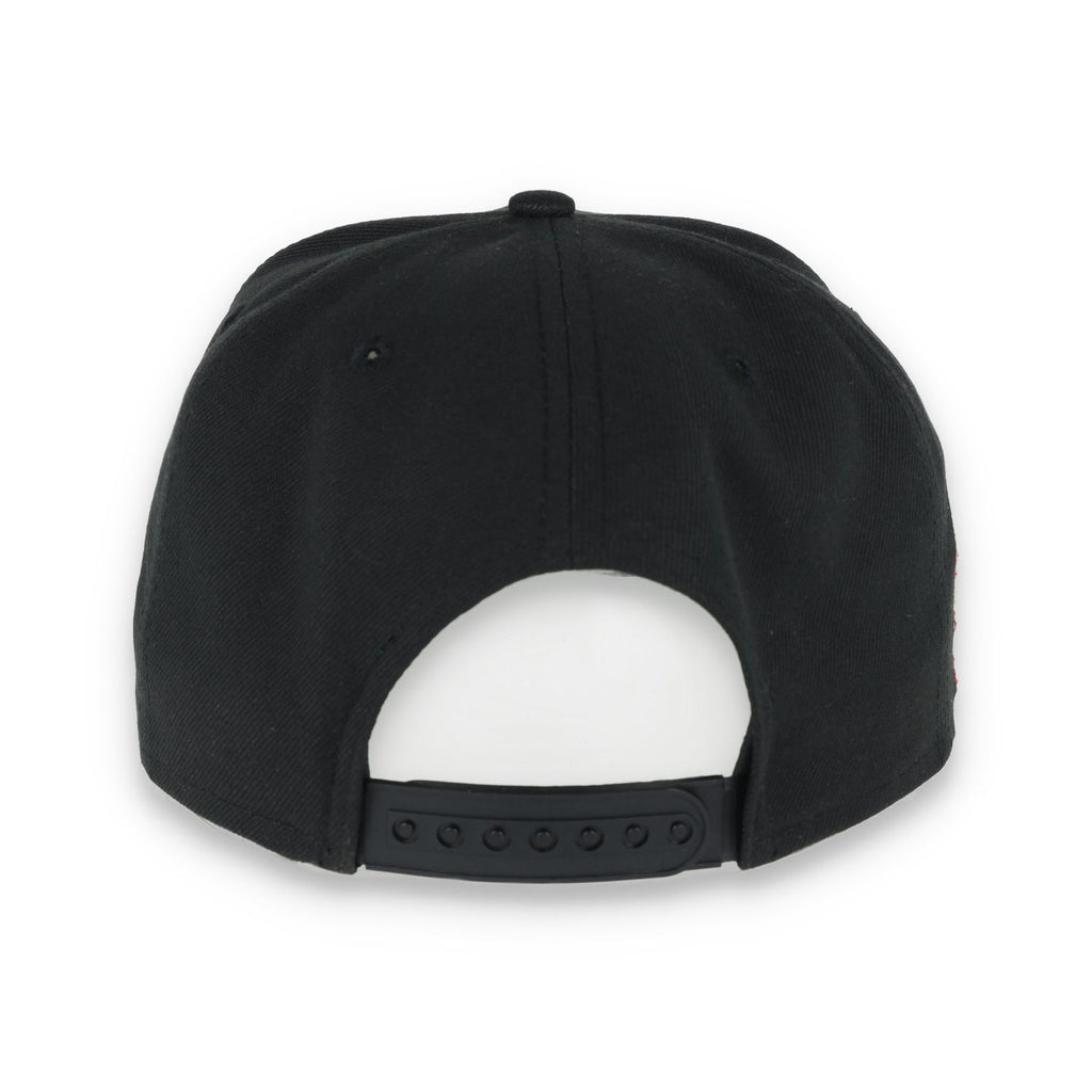 SAN FRANCISCO 49ERS 40TH ANNIVERSARY SIDE PATCH NEW ERA 9FIFTY Snapback-BLACK product image 5, provided for visual reference