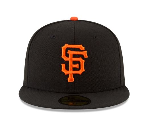 San Francisco Giants Home Collection 59Fifty Fitted-On-Field Collection-Black product image 3, provided for visual reference