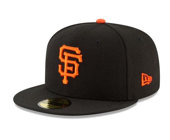 San Francisco Giants Home Collection 59Fifty Fitted-On-Field Collection-Black product image 2, provided for visual reference