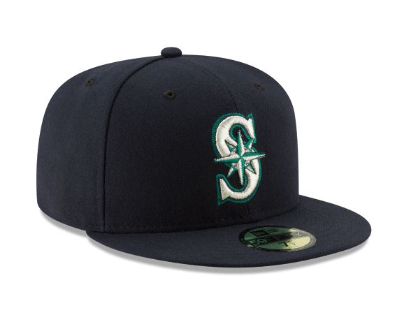 Seattle Mariners Home Collection 59Fifty Fitted-On-Field Collection-Blue product image 3, provided for visual reference and