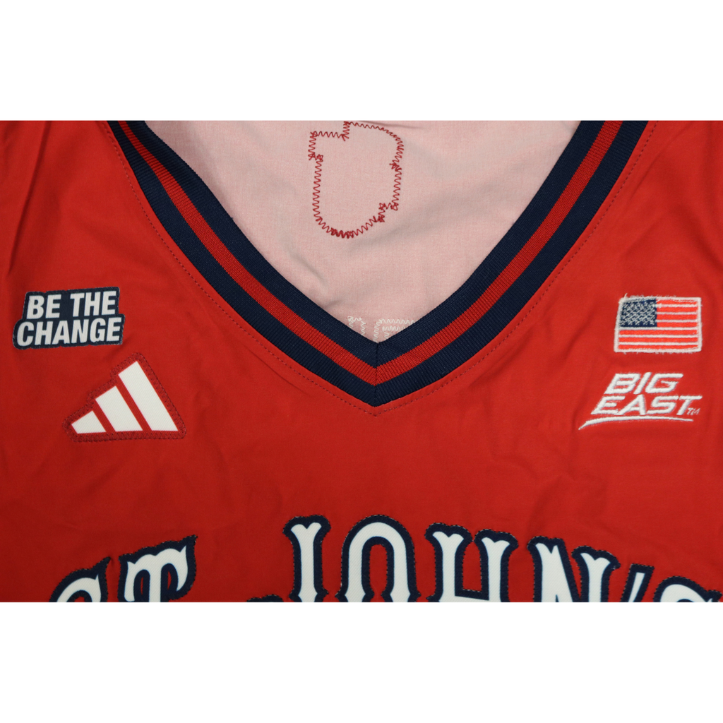 Ian Jackson St. John’s University 2025-2026 Game Used Jersey 1/24/26 vs Xavier product image 3, provided for visual
