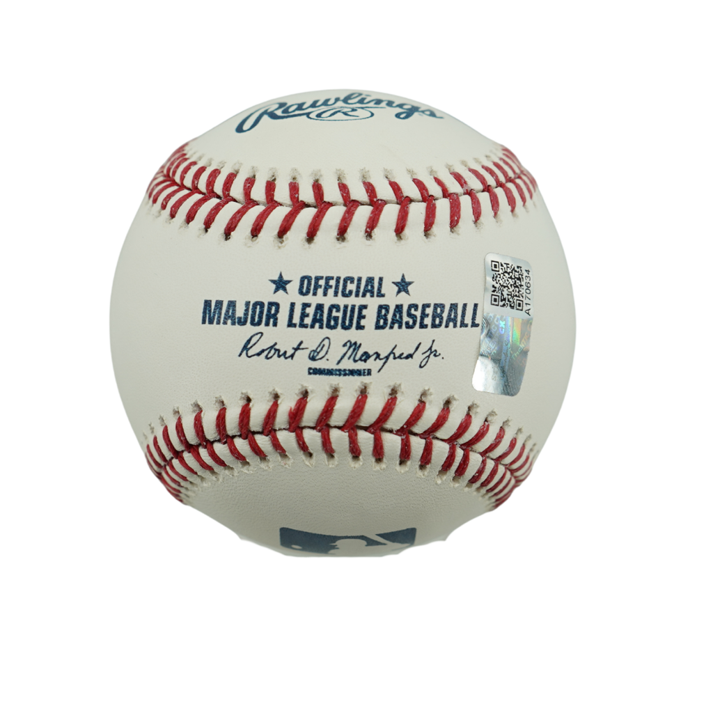 Darryl Strawberry New York Mets Autographed Inscribed 86 WS Champs OMLB Baseball CX Auth product image 2, provided for