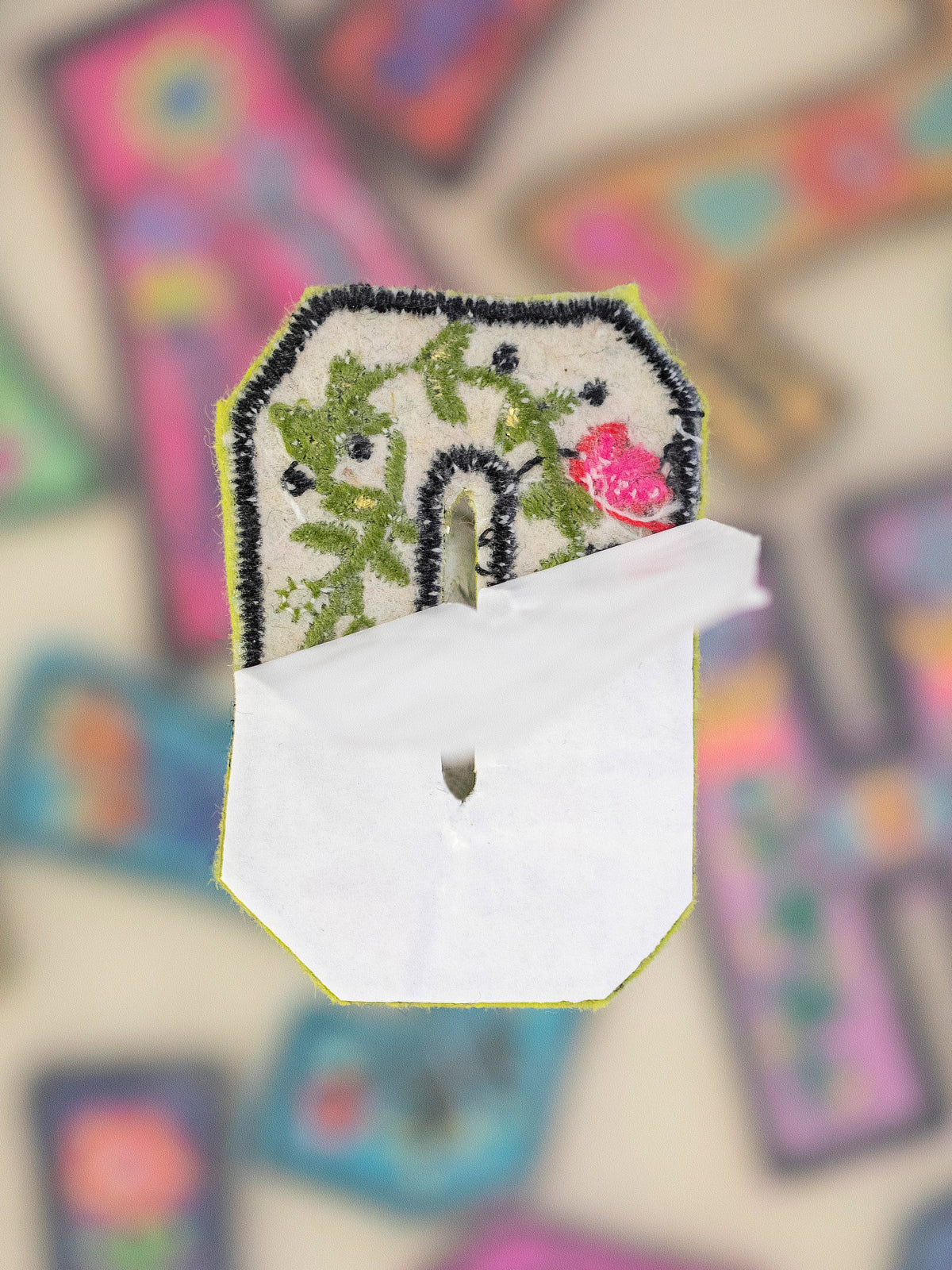 Stick-On Letter Patch - B