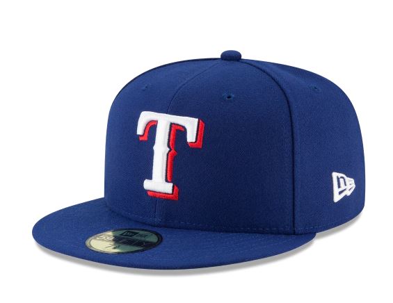 Texas Rangers Home Collection 59Fifty Fitted-On-Field Collection-Blue product image 3, provided for visual reference and