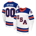 Custom USA 2026 Olympic Away Jersey - White product image 1
