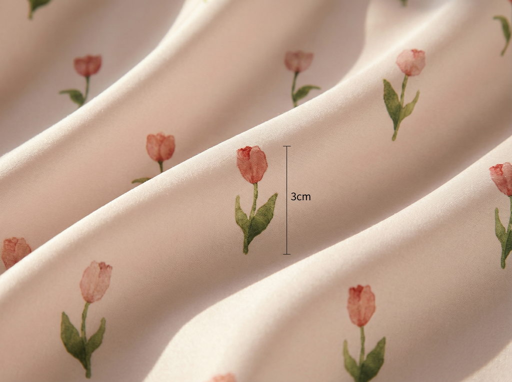 Tencel Waterproof Sheet - Tulip Field