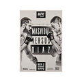 UFC 244: Masvidal vs Diaz Replica Event Poster on 18"x26" Stretched Canvas product image 1, provided for visual reference