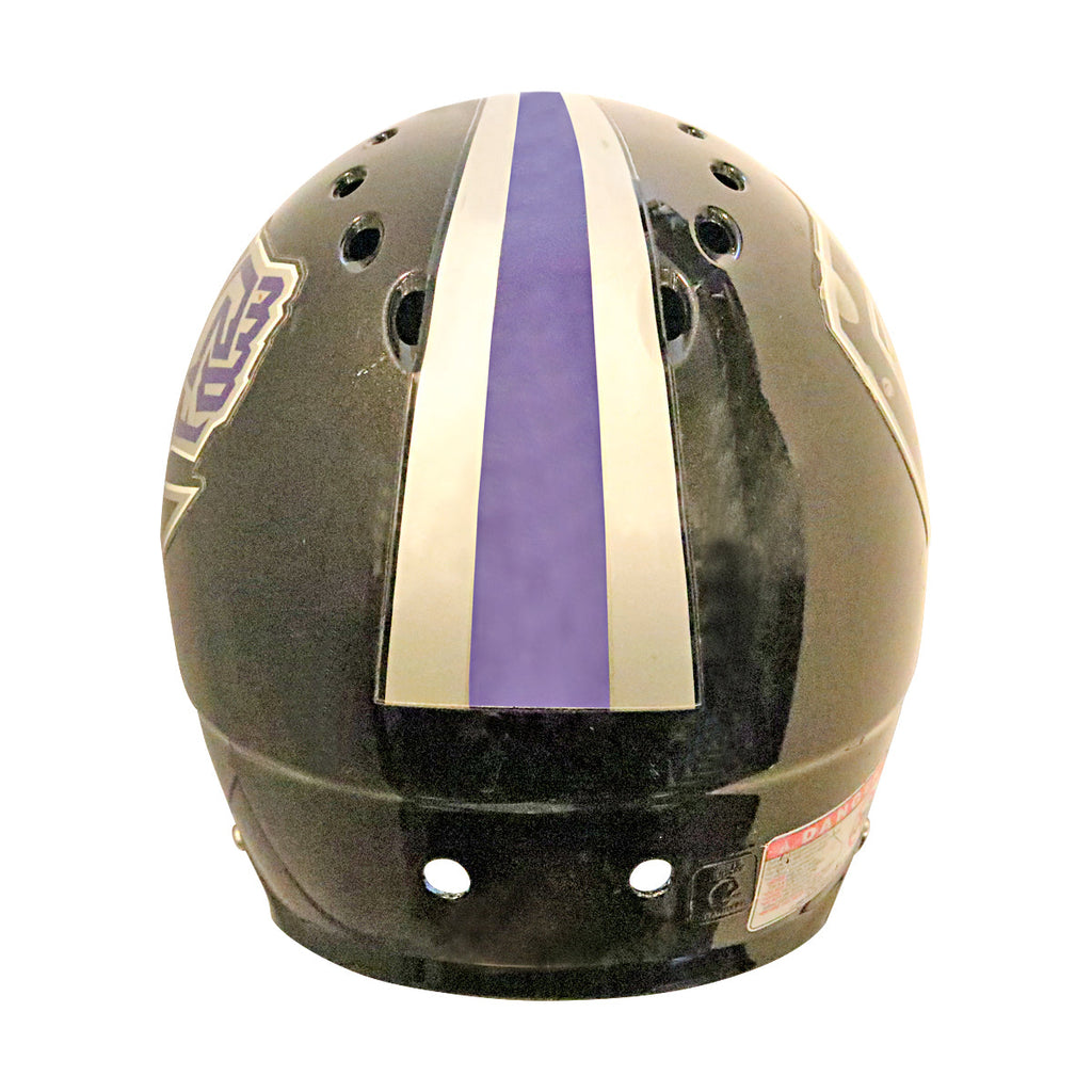 Chicago Enforcers 2001 XFL Game Used Helmet XL Missing Chinstrap product image 4, provided for visual reference and product