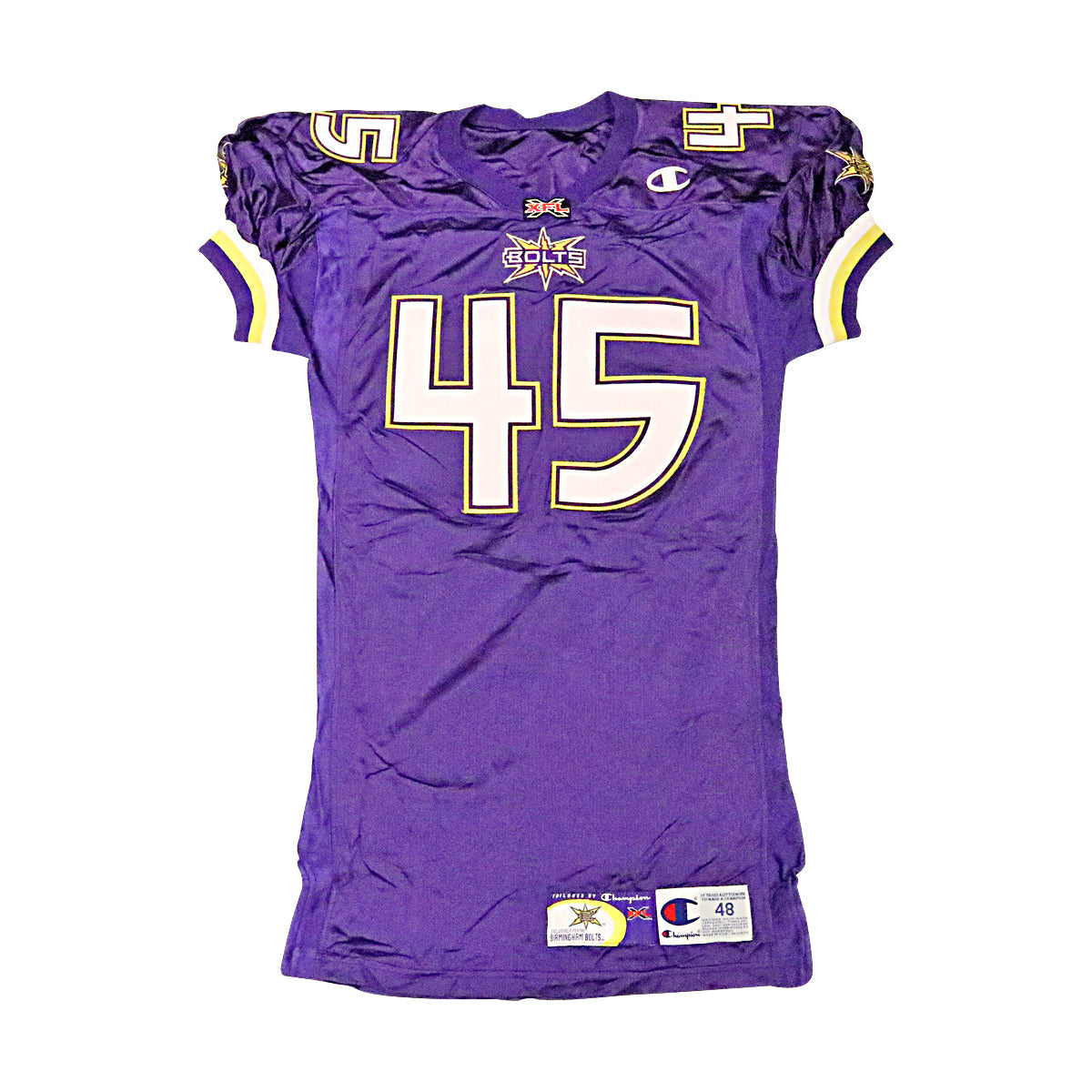 Birmingham Thunderbolts 2001 #45 Team Issued Home Jersey Size 48 +2 product image 1, provided for visual reference and