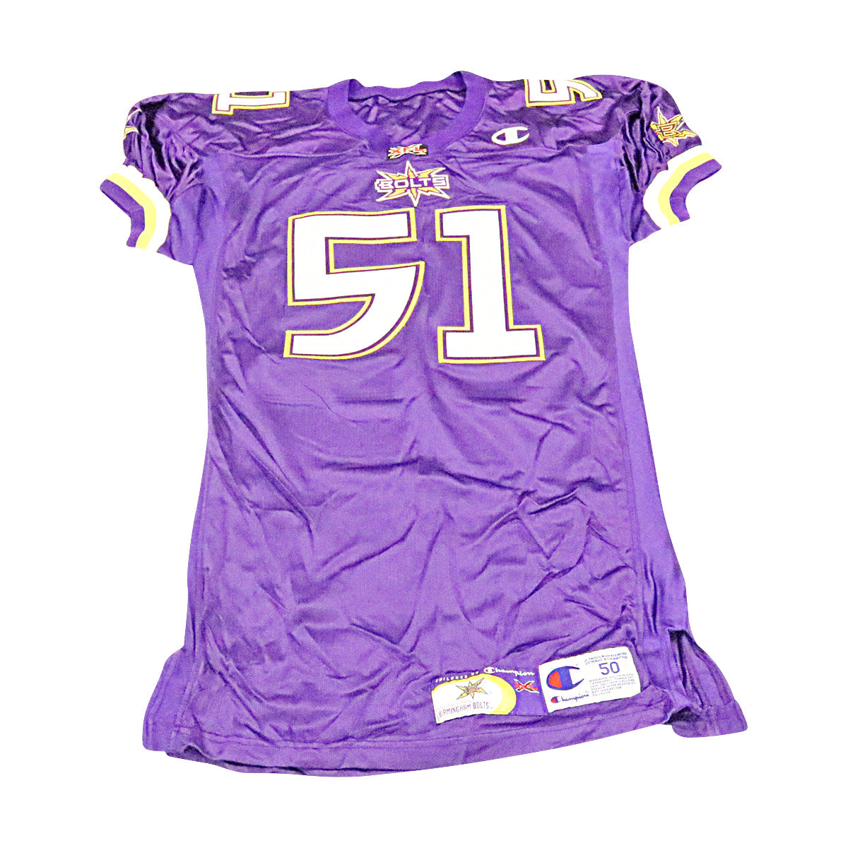 Birmingham Thunderbolts 2001 #51 Team Issued Home Jersey Size 50 +2 product image 1, provided for visual reference and