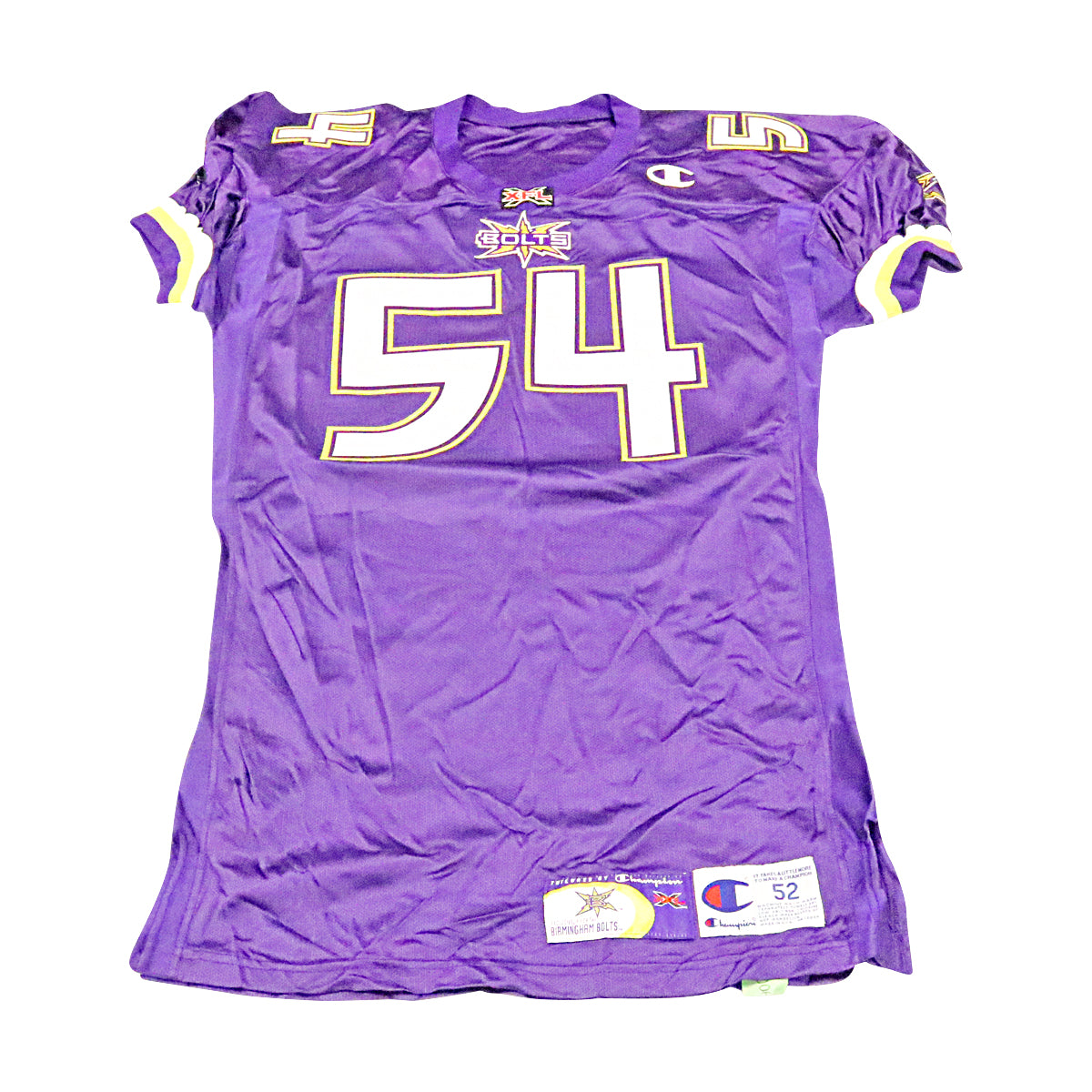 Birmingham Thunderbolts 2001 #54 Team Issued Home Jersey Size 52 +2 product image 1, provided for visual reference and