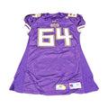 Birmingham Thunderbolts 2001 #64 Team Issued Home Jersey Size 56 +2 Linemen Cut product image 1, provided for visual