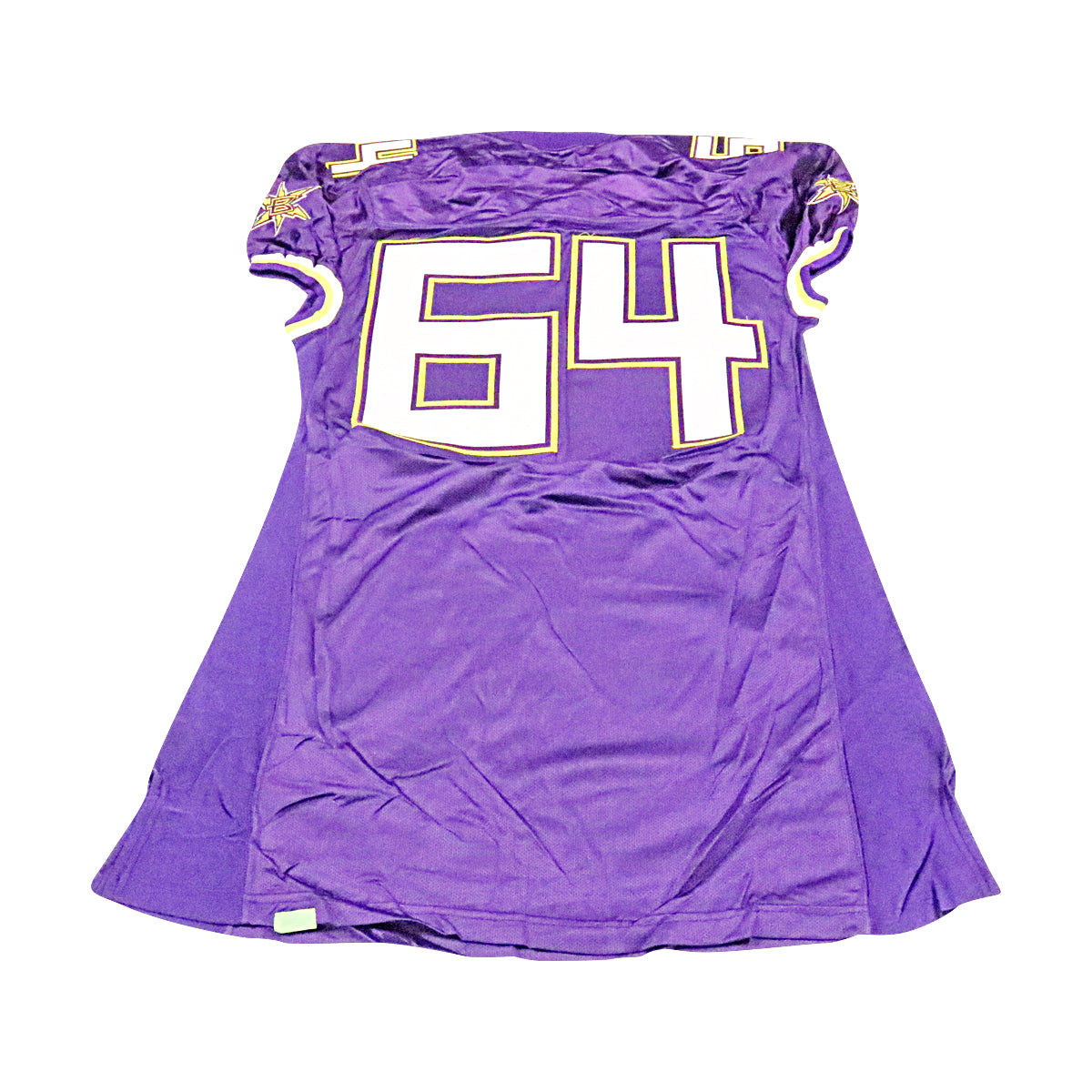 Birmingham Thunderbolts 2001 #64 Team Issued Home Jersey Size 56 +2 Linemen Cut product image 2, provided for visual